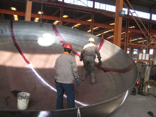 Außen-Grube Hohl elliptische Hemisphäre Wasserbehälter Geschirrköpfe für industrielle Kreise