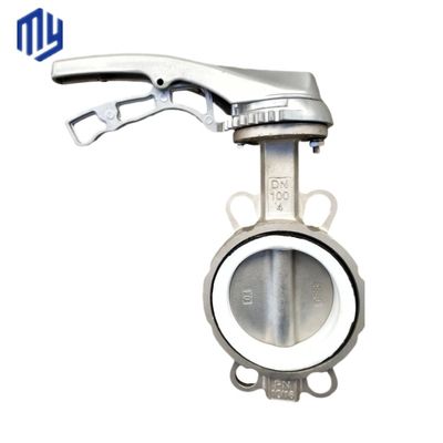angepasste Pneumatische elektrische Aktoren-Solenoid-API-Standard-Wafer-Typ Schmetterlings-Steuerventile