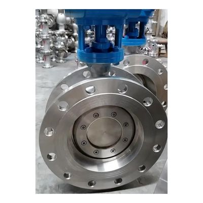 OEM-unterstützte pneumatische, zähnelige Eisenflansche mit Weichdichtungsventil für Gasmedien