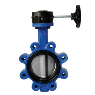 Mitteltemperatur-Lug-Typ Metall-Hard Seal-Schmetterlingsventil mit Hebel-Typ-Griff