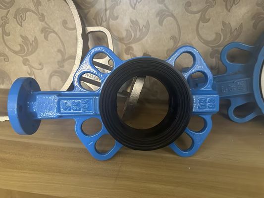 Kundenspezifischer Service Edelstahl Pneumatisches Schmetterlingsventil DN25 für reibungslosen Betrieb