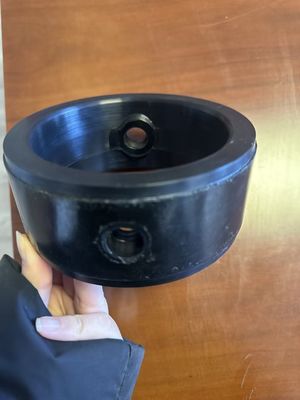 200 mm PTFE-ausgekleidetes Schmetterlingsventil für manuelle Bedienung in industriellen Anwendungen