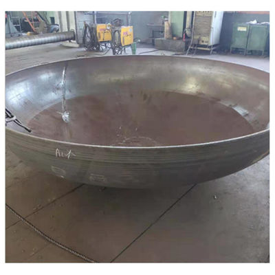 800mm-1000mm Durchmesser 6mm Dicke geschmiedetem Milchstahl Halbkugel elliptischer Teller Ende