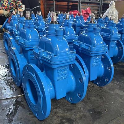 Wasserkontrolle mit 12 Zoll elastisch sitzenden Schiebe-Gatterventil Standard GB DIN ANSI GOST