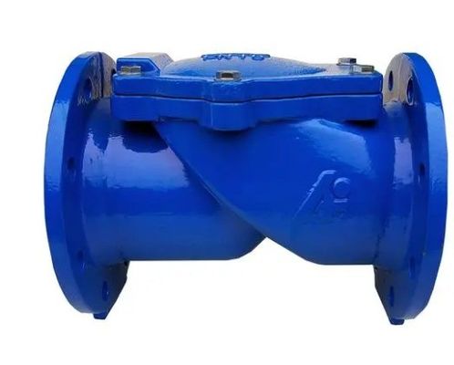 Durchschnittliche Temperatur DN100 Pn16 Asin Gusseisen Gummi Flapper Checkventil für OEM-Support