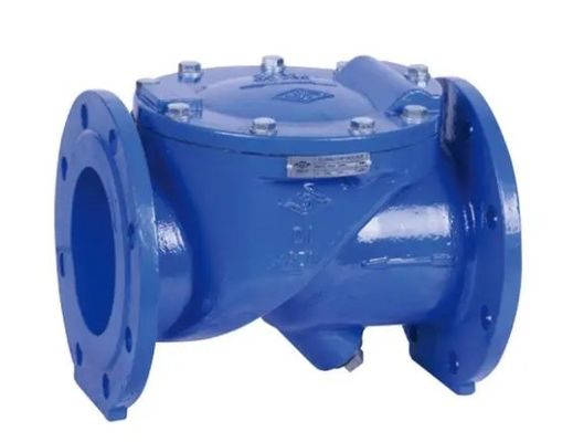 Durchschnittliche Temperatur DN100 Pn16 Asin Gusseisen Gummi Flapper Checkventil für OEM-Support