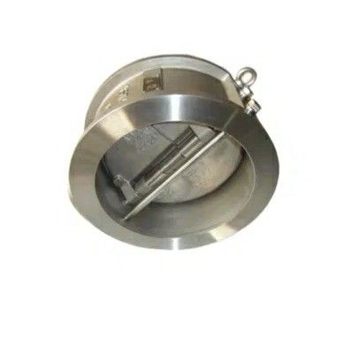 Edelstahl-/Guss-/Gussstahl-Doppelplatten-Scheckventil mit Membranstruktur