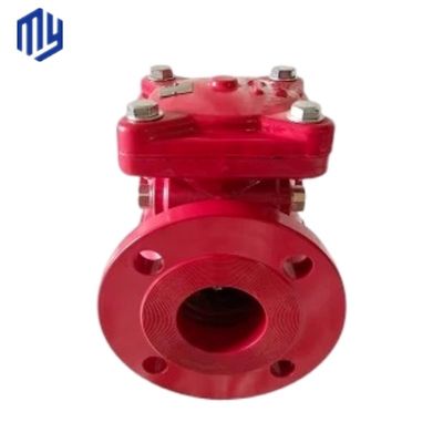 angepasste, zartes Eisen hydraulische Abwasserkugel-Scheckventile für Industriepumpen-Abflussventile