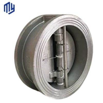 Manuelle Edelstahlflansche Pn25 DN 50 Waferlift Einplatten-Swing-Scheckventil für Abflussventil