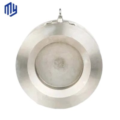 Manuelle Edelstahlflansche Pn25 DN 50 Waferlift Einplatten-Swing-Scheckventil für Abflussventil