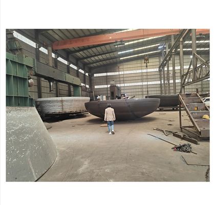 Rundkopf Titanium Halbkugel-Schienen Enden Kappe Stahlrohr-Schienenkopf für Industrie
