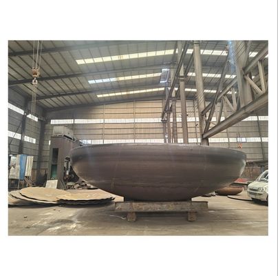 Rundkopf Titanium Halbkugel-Schienen Enden Kappe Stahlrohr-Schienenkopf für Industrie
