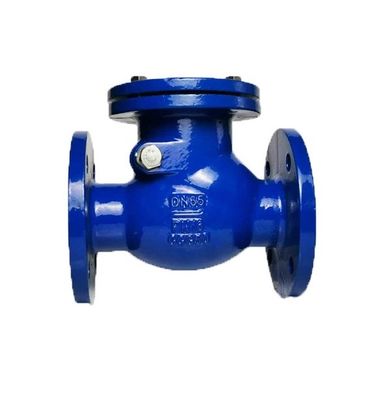 4" 150LB Gusseisen-Swing-Checkventil für Wassermedien Wasser und OEM erhältlich
