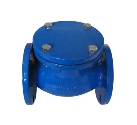 4" 150LB Gusseisen-Swing-Checkventil für Wassermedien Wasser und OEM erhältlich