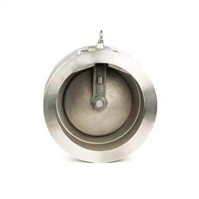 Wassermedien DN 50 Waferhebe Einplatten-Swing-Checkventil Edelstahlflansche Pn25
