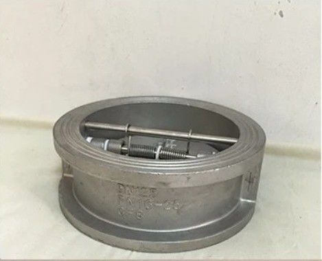 Wassermedien DN 50 Waferhebe Einplatten-Swing-Checkventil Edelstahlflansche Pn25