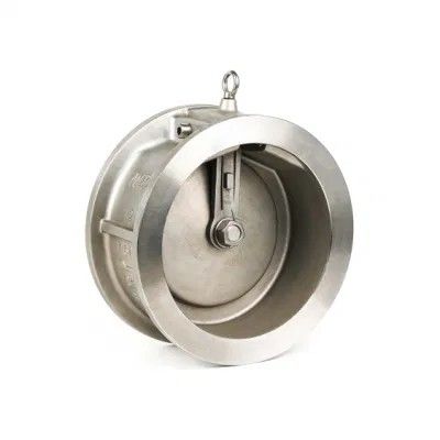 Wassermedien DN 50 Waferhebe Einplatten-Swing-Checkventil Edelstahlflansche Pn25