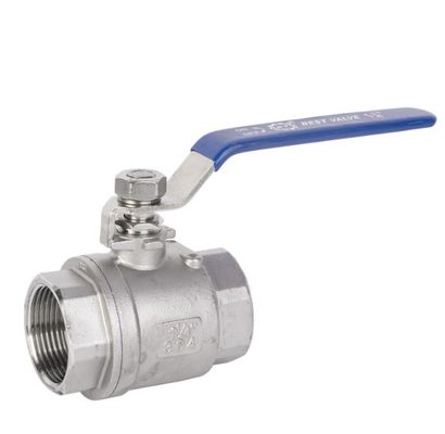 Hydraulisches Kugelventil aus Edelstahl 1pc 2pc 3pc mit BSP-Dreh und ISO-Sperrvorrichtung