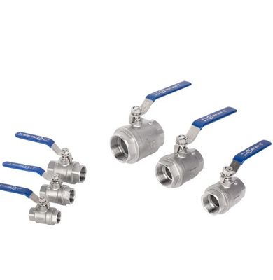 Hydraulisches Kugelventil aus Edelstahl 1pc 2pc 3pc mit BSP-Dreh und ISO-Sperrvorrichtung