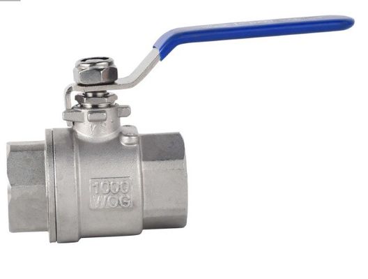 Hydraulisches Kugelventil aus Edelstahl 1pc 2pc 3pc mit BSP-Dreh und ISO-Sperrvorrichtung