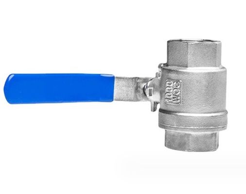 2PC Kugelventil aus Edelstahl 316 304 Material für normale Temperaturmedien