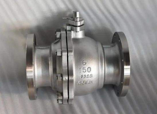 Wassermedien 2PC Flanschkugelventil mit pneumatischen/elektrischen Aktoren