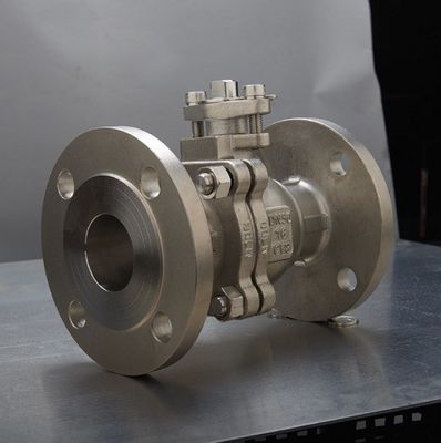 Wassermedien 2PC Flanschkugelventil mit pneumatischen/elektrischen Aktoren