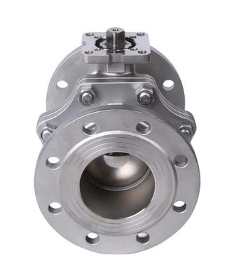 CF8/CF8m/Floating Type 2PC Flange Ballventil aus Kohlenstoffstahl für Wassermedien und Brandschutz