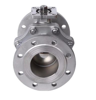 CF8/CF8m/Floating Type 2PC Flange Ballventil aus Kohlenstoffstahl für Wassermedien und Brandschutz