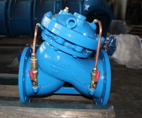 Mitteltemperatur-Mehrfunktionswasserpumpen-Steuerventilflansche Typ DN50-DN600 PN16