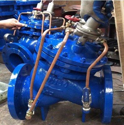 Mitteltemperatur-Mehrfunktionswasserpumpen-Steuerventilflansche Typ DN50-DN600 PN16