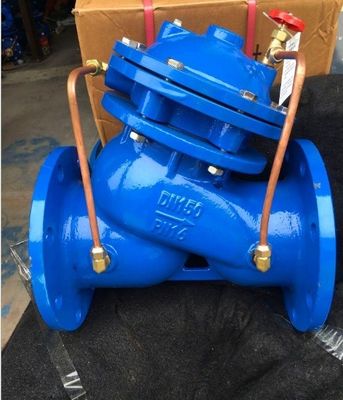 Automatisches Wasserregelungsventil aus leichtfertigem Eisen, Druckentlastung, Durchflussregelung PN10 PN16