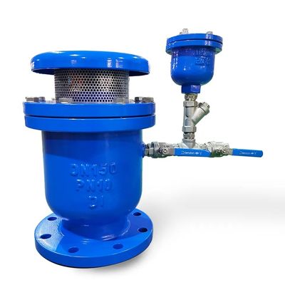 Wasser-Guss-Eisen-Verbindung-Relevationsventil 3 Zoll-Luftventile Lüftungsöffnungen mit DI-Körpermaterial