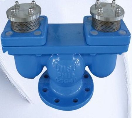 INDUSTRIAL Doppelöffnungs-Automatikluftentladeklappe zur Niedertemperaturluftregelung