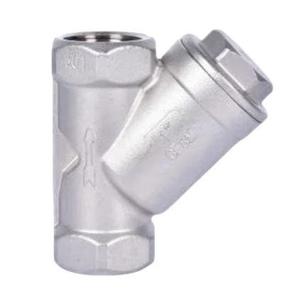 Hochtemperatur-Guss-Eisen-Edelstahl-Y-Strainer-Ventil für nahtlose Strömungsregelung