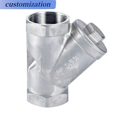 OBM-gestützte Membranstruktur Sus304 316 Y-Strainer Y-Typ Weiblicher Fadenstrainer