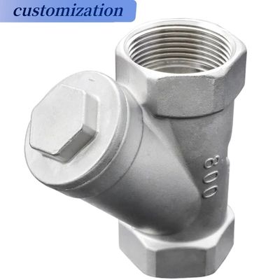 OBM kundenspezifische Stütze Y-Typ-Fraunenspülmaschine für die industrielle Wasserfiltration