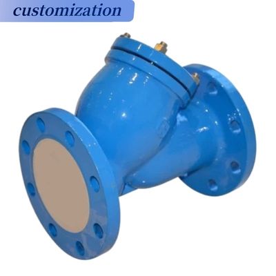 OEM-unterstützte Edelstahlmasche Pn16 Din Gusseisen-Y-Strainer für Gasmedien