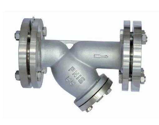 SS304 SS316 PN16 Flansche Y-Strainer für die Wasserfiltration in mehreren Anwendungen