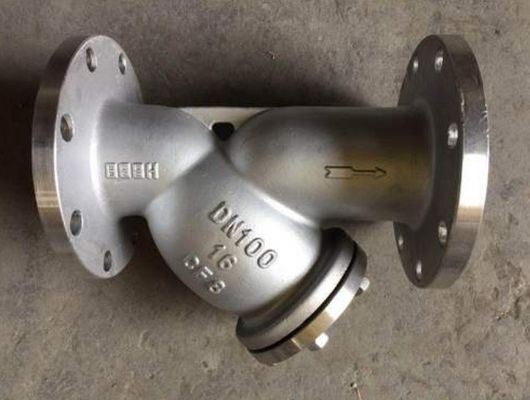 Normaltemperatur Edelstahl Flanke Y-Typ Filter Y-Strainer mit ausgezeichnetem