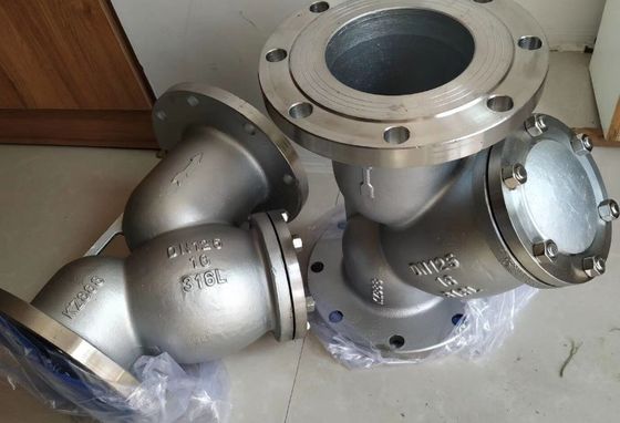 ANSI/API OEM Präzisionsguss aus Edelstahl SS304/316 Y-Strainer für Wasserfilter