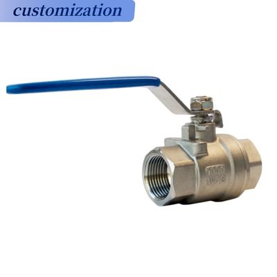 Kohlenstoff-Edelstahl 2PC Schwimmballventil Pn16 für Gas-Wasser-Ölindustrie