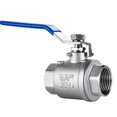 1000psi Bsp Thread 1/2" SS304/316L 2PCS Edelstahlkugelventil für die Wasseraufbereitung