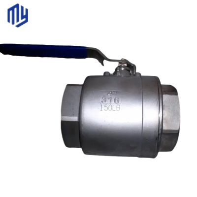 1000psi Bsp Thread 1/2" SS304/316L 2PCS Edelstahlkugelventil für die Wasseraufbereitung
