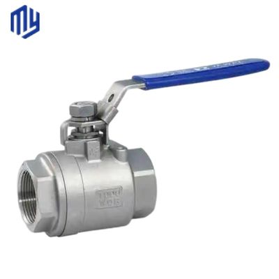 Edelstahl-Kugelventil 1/2" -4" Ss 304 316L 2PCS für die glatte und flüssige Regelung