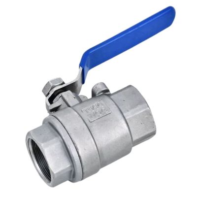 2PCS-Gewinde-Industrialventile für Gasölwasser