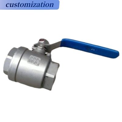 2PCS-Gewinde-Industrialventile für Gasölwasser