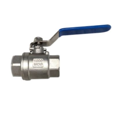 Schleife FF Kugelventil aus Edelstahl mit ISO5211/Mounting Pad CF8 A und langlebiger Wahl