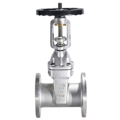 DN150 6 Zoll ANSI Klasse 150 CF8M Edelstahl Steigende Stamm Handrad Flansch Torventil