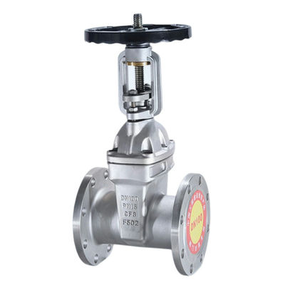 DN150 6 Zoll ANSI Klasse 150 CF8M Edelstahl Steigende Stamm Handrad Flansch Torventil